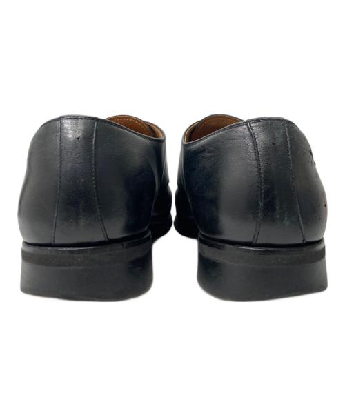 SCOTCH GRAIN（スコッチグレイン）SCOTCH GRAIN (スコッチグレイン) ダブルモンクストラックシューズ ブラック サイズ:24 1/2の古着・服飾アイテム