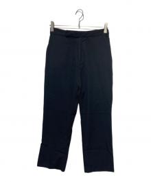 Yohji Yamamoto pour homme（ヨウジヤマモト プールオム）の古着「14AW ウールスラックス」｜ブラック