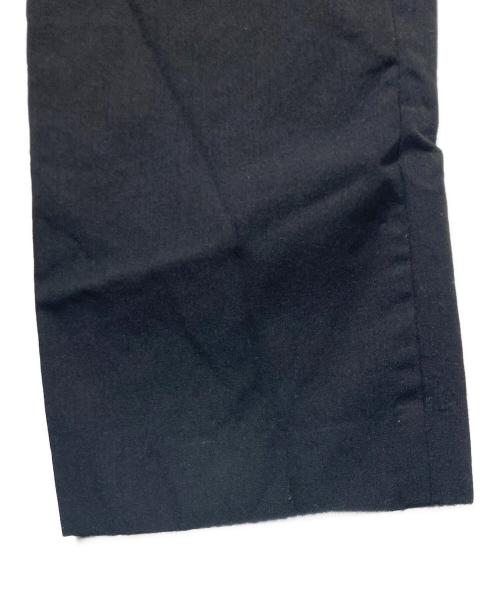 Yohji Yamamoto pour homme（ヨウジヤマモト プールオム）Yohji Yamamoto pour homme (ヨウジヤマモト プールオム) 14AW ウールスラックス ブラック サイズ:1の古着・服飾アイテム