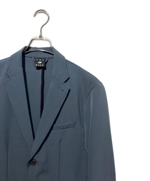 NEW BALANCE（ニューバランス）NEW BALANCE (ニューバランス) THE CITY テーラードジャケット グレー サイズ:XLの古着・服飾アイテム