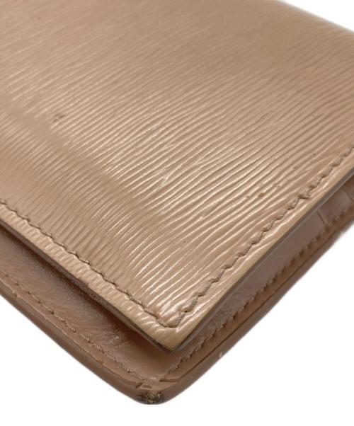 PRADA（プラダ）PRADA (プラダ) コンパクトウォレット ベージュの古着・服飾アイテム