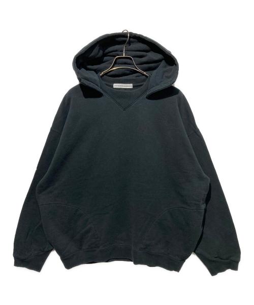 KATHARINE HAMNETT（キャサリンハムネット）KATHARINE HAMNETT (キャサリンハムネット) Mastermind world (マスターマインド ワールド) BACK LOGO HOODIE ブラック サイズ:XLの古着・服飾アイテム