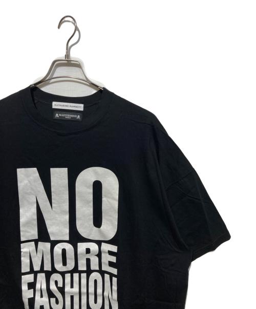 Mastermind WORLD（マスターマインド ワールド）Mastermind world (マスターマインド ワールド) KATHARINE HAMNETT (キャサリンハムネット) SLOGAN BIG TEE ブラック サイズ:XLの古着・服飾アイテム