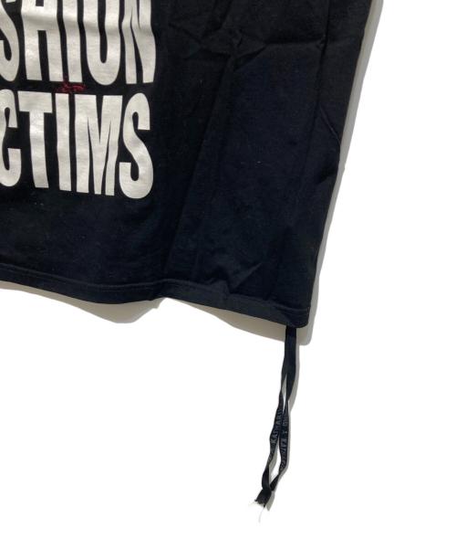 Mastermind WORLD（マスターマインド ワールド）Mastermind world (マスターマインド ワールド) KATHARINE HAMNETT (キャサリンハムネット) SLOGAN BIG TEE ブラック サイズ:XLの古着・服飾アイテム