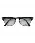 RAY-BAN（レイバン）の古着「CLUBMASTER  サングラス」｜ブラック