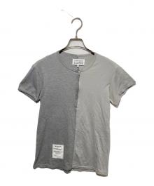 Maison Margiela（メゾンマルジェラ）の古着「RE-EDITION  ハーフジップカットソー」｜グレー