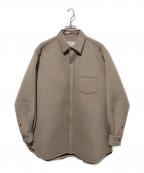 sacaiサカイ）の古着「Suiting Bonding Shirt」｜ベージュ