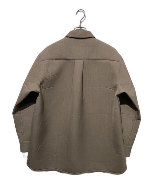 sacai（サカイ）sacai (サカイ) Suiting Bonding Shirt ベージュ サイズ:3の古着・服飾アイテム