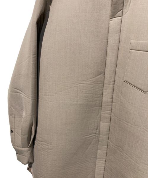 sacai（サカイ）sacai (サカイ) Suiting Bonding Shirt ベージュ サイズ:3の古着・服飾アイテム