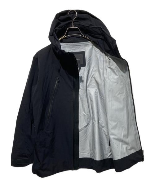 DESCENTE ALLTERRAIN（デザイント オルテライン）DESCENTE ALLTERRAIN (デザイント オルテライン) HARD SHELL JACKET -CREAS- ブラック サイズ:Lの古着・服飾アイテム