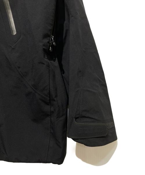 DESCENTE ALLTERRAIN（デザイント オルテライン）DESCENTE ALLTERRAIN (デザイント オルテライン) HARD SHELL JACKET -CREAS- ブラック サイズ:Lの古着・服飾アイテム