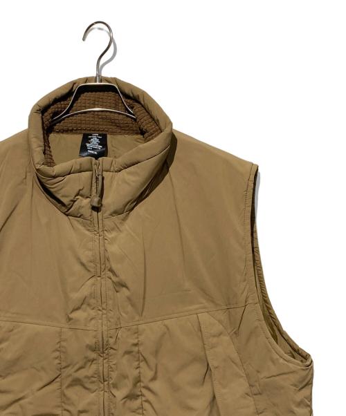 waiper（ワイパー）WAIPER (ワイパー) LEVEL7 PRIMALOFT ベスト ベージュ サイズ:Lの古着・服飾アイテム