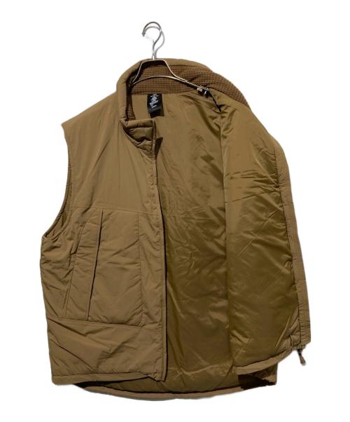 waiper（ワイパー）WAIPER (ワイパー) LEVEL7 PRIMALOFT ベスト ベージュ サイズ:Lの古着・服飾アイテム