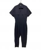 is-nessイズネス）の古着「GABARDINE JUMPSUIT オールインワン」｜ネイビー