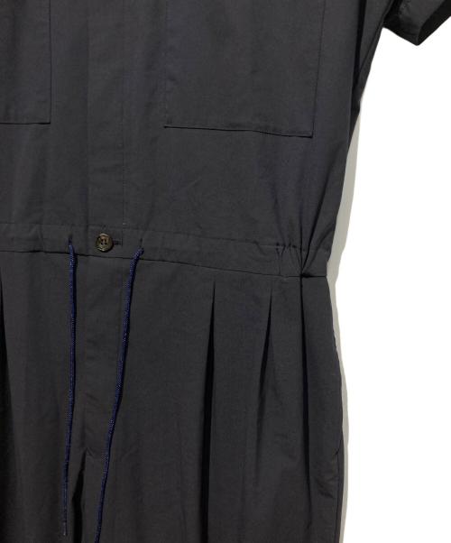 is-ness（イズネス）is-ness (イズネス) GABARDINE JUMPSUIT オールインワン ネイビー サイズ:Mの古着・服飾アイテム
