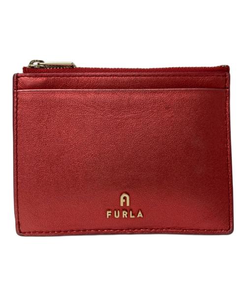 FURLA（フルラ）FURLA (フルラ) カードケース レッドの古着・服飾アイテム