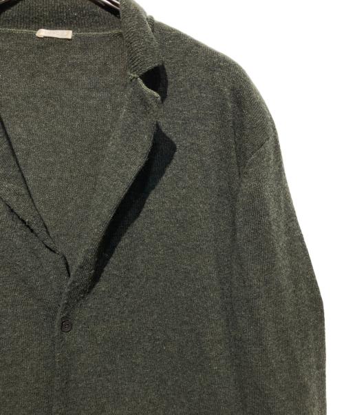 COMOLI（コモリ）COMOLI (コモリ) ブリティッシュウールニットジャケット カーキ サイズ:3の古着・服飾アイテム