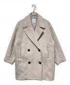 Spick and Spanスピック＆スパン）の古着「ミドルシャギーコート」｜ベージュ