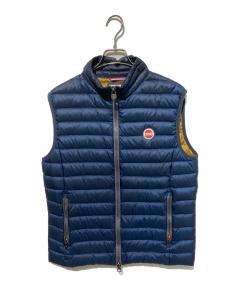 【美品】　wjk ブラック フード付きダウンベスト　ウール ブラック wjk フード付きダウンベスト wjkノーカラーダウン wjk