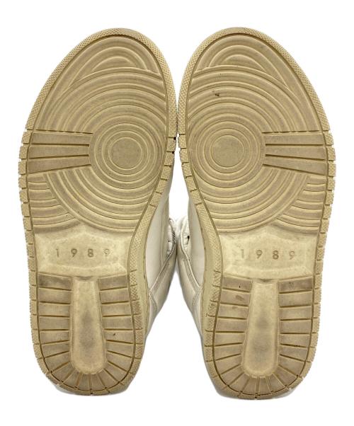 1989 STUDIO（ナインティーンエイティーナイン）1989 STUDIO (ナインティーンエイティーナイン) DIRTY SNEAKERS ホワイト サイズ:41の古着・服飾アイテム