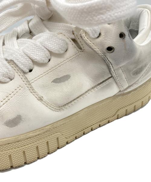 1989 STUDIO（ナインティーンエイティーナイン）1989 STUDIO (ナインティーンエイティーナイン) DIRTY SNEAKERS ホワイト サイズ:41の古着・服飾アイテム