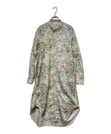 HERALBONY（ヘラルボニー）の古着「シャツワンピース「やまのぼり」」｜マルチカラー