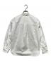 HERALBONY (ヘラルボニー) バンドカラーシャツ「kin-mm2024」 ホワイト サイズ:M：8000円