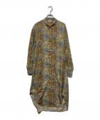 HERALBONYヘラルボニー）の古着「シャツワンピース「秋」」｜オリーブ