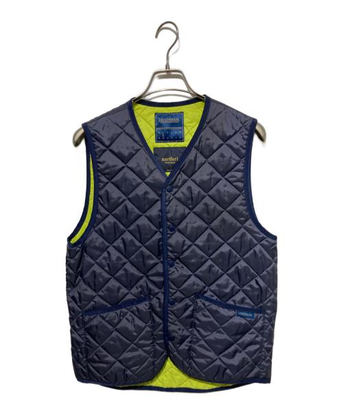 narifuri（ナリフリ）narifuri (ナリフリ) LAVENHAM (ラベンハム) キルティングベスト ネイビー サイズ:Sの古着・服飾アイテム