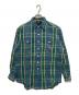 RRL（ダブルアールエル）の古着「90s チェックネルシャツ」｜ブルー×グリーン