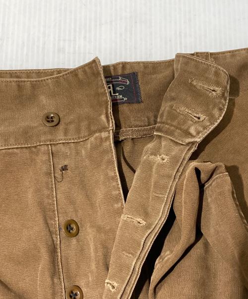 RRL（ダブルアールエル）RRL (ダブルアールエル) ダブルニーダックカーゴパンツ ブラウン サイズ:30×32の古着・服飾アイテム