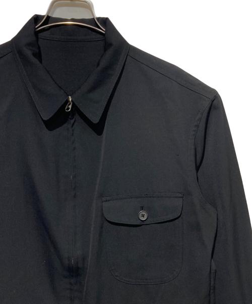 Y's for men（ワイズフォーメン）Y'S for men (ワイズフォーメン) 90s ウールギャバクロップドブルゾン ブラック サイズ:不明の古着・服飾アイテム