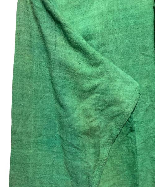 Yohji Yamamoto pour homme（ヨウジヤマモト プールオム）Yohji Yamamoto pour homme (ヨウジヤマモト プールオム) 93AW シルクシャツ グリーン サイズ:Mの古着・服飾アイテム