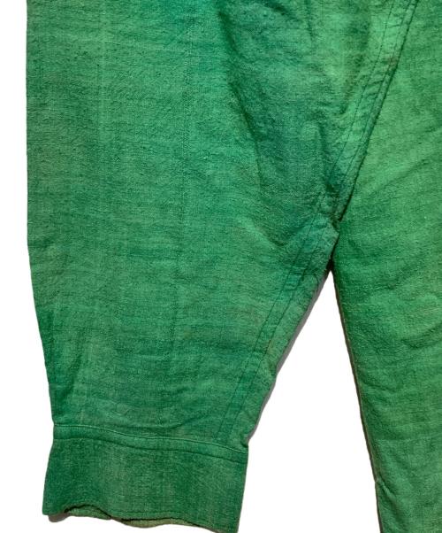 Yohji Yamamoto pour homme（ヨウジヤマモト プールオム）Yohji Yamamoto pour homme (ヨウジヤマモト プールオム) 93AW シルクシャツ グリーン サイズ:Mの古着・服飾アイテム