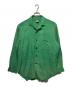 Yohji Yamamoto pour homme（ヨウジヤマモト プールオム）の古着「93AW シルクシャツ」｜グリーン