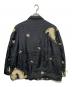 Yohji Yamamoto pour homme (ヨウジヤマモト プールオム) 93AW 花・龍柄刺繍シルクジャケット ブラック サイズ:M：200000円