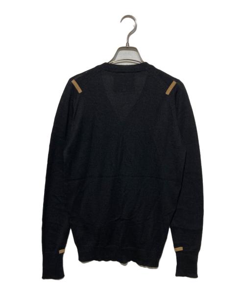 THE INOUE BROTHERS（イノウエブラザーズ）THE INOUE BROTHERS (イノウエブラザーズ) Vネックカーディガン ブラック サイズ:Sの古着・服飾アイテム