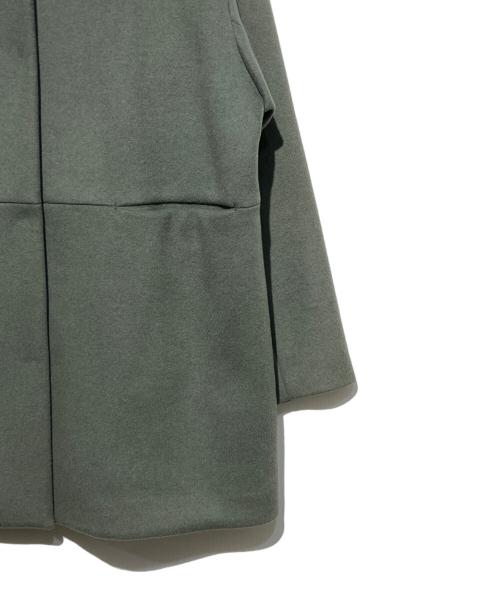 JOURNAL STANDARD relume（ジャーナルスタンダード レリューム）JOURNAL STANDARD relume (ジャーナルスタンダード レリューム) 別注 LANA WOOL140切り替えショートコート グレー サイズ:38の古着・服飾アイテム