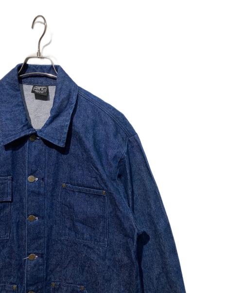 PRSN BLU（プリズンブルース）PRSN BLU (プリズンブルー) デニムカバーオール ジャケット インディゴ サイズ:02の古着・服飾アイテム