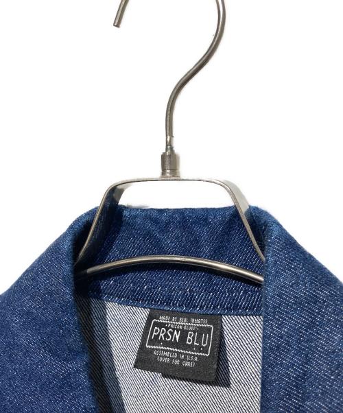 PRSN BLU（プリズンブルース）PRSN BLU (プリズンブルー) デニムカバーオール ジャケット インディゴ サイズ:02の古着・服飾アイテム