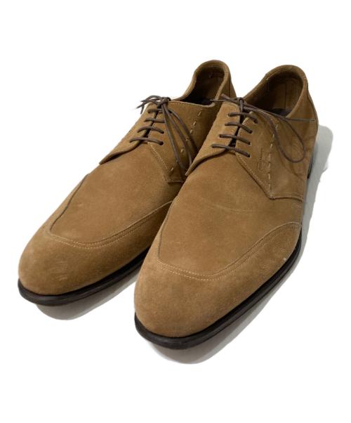 Salvatore Ferragamo（サルヴァトーレ フェラガモ）Salvatore Ferragamo (サルヴァトーレ フェラガモ) スウェードシューズ ブラウン サイズ:７2/1の古着・服飾アイテム