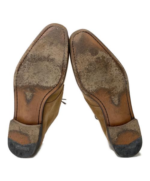 Salvatore Ferragamo（サルヴァトーレ フェラガモ）Salvatore Ferragamo (サルヴァトーレ フェラガモ) スウェードシューズ ブラウン サイズ:７2/1の古着・服飾アイテム