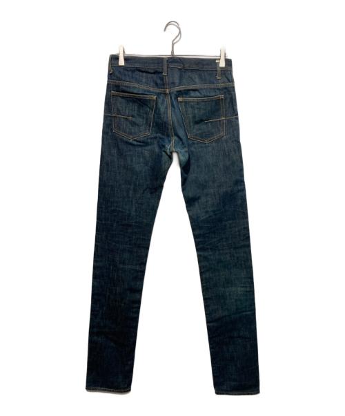 DIOR HOMME（ディオール オム）DIOR HOMME (ディオール オム) ボタンフライウォッシュドデニムパンツ インディゴ サイズ:29の古着・服飾アイテム