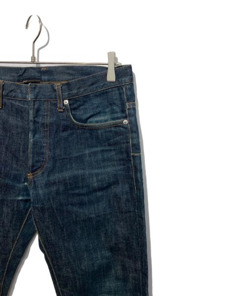 DIOR HOMME（ディオール オム）DIOR HOMME (ディオール オム) ボタンフライウォッシュドデニムパンツ インディゴ サイズ:29の古着・服飾アイテム