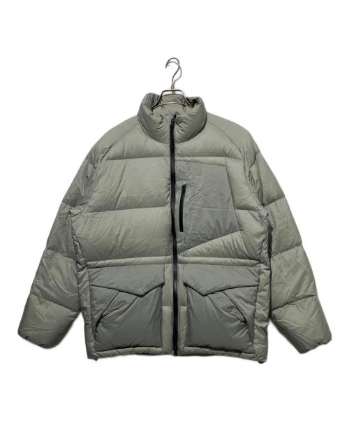 NANGA（ナンガ）NANGA (ナンガ) URBAN RESEARCH (アーバンリサーチ) SHADOW RIP DOWN ダウンジャケット オリーブ サイズ:Lの古着・服飾アイテム