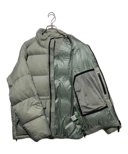 NANGA（ナンガ）NANGA (ナンガ) URBAN RESEARCH (アーバンリサーチ) SHADOW RIP DOWN ダウンジャケット オリーブ サイズ:Lの古着・服飾アイテム