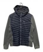 MILLETミレー）の古着「HICKORY HYBRID HOODIE」｜ブラック