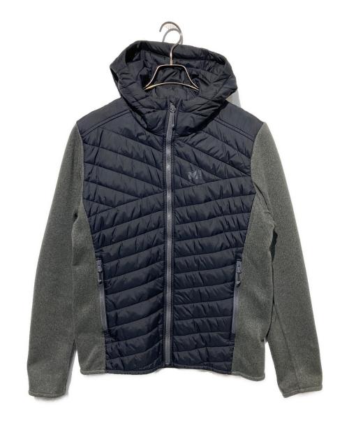 MILLET（ミレー）MILLET (ミレー) HICKORY HYBRID HOODIE ブラック サイズ:Lの古着・服飾アイテム