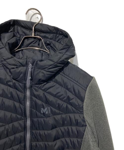 MILLET（ミレー）MILLET (ミレー) HICKORY HYBRID HOODIE ブラック サイズ:Lの古着・服飾アイテム