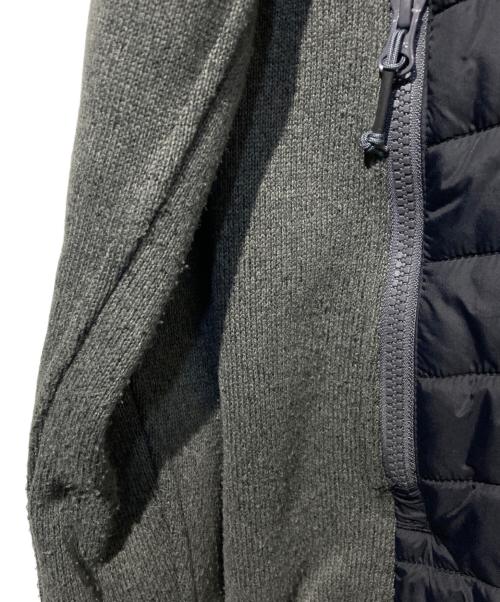 MILLET（ミレー）MILLET (ミレー) HICKORY HYBRID HOODIE ブラック サイズ:Lの古着・服飾アイテム